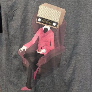 Radiohead by Design By Humans T-Shirt Grey M